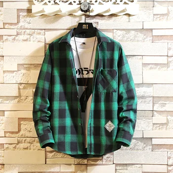 

New Mens long sleeve shirt Clothes Slim Fit Men Shirt Men Cotton Casual Men Shirt Social Plus Size mens since 1986