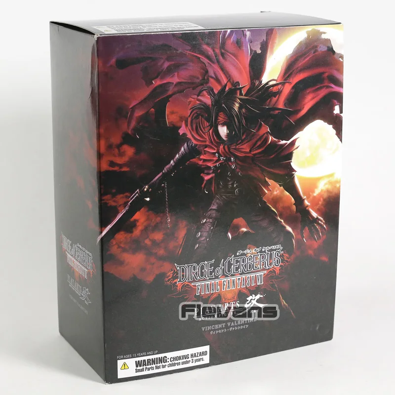 Dirge of Cerberus Final Fantasy VII Play Arts Kai Vincent Valentine ПВХ фигурка Коллекционная модель игрушки