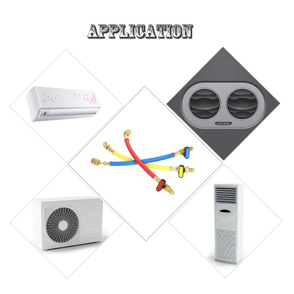 Набор манометров для труб холодильного хладагента A/C шланг зарядки высокое