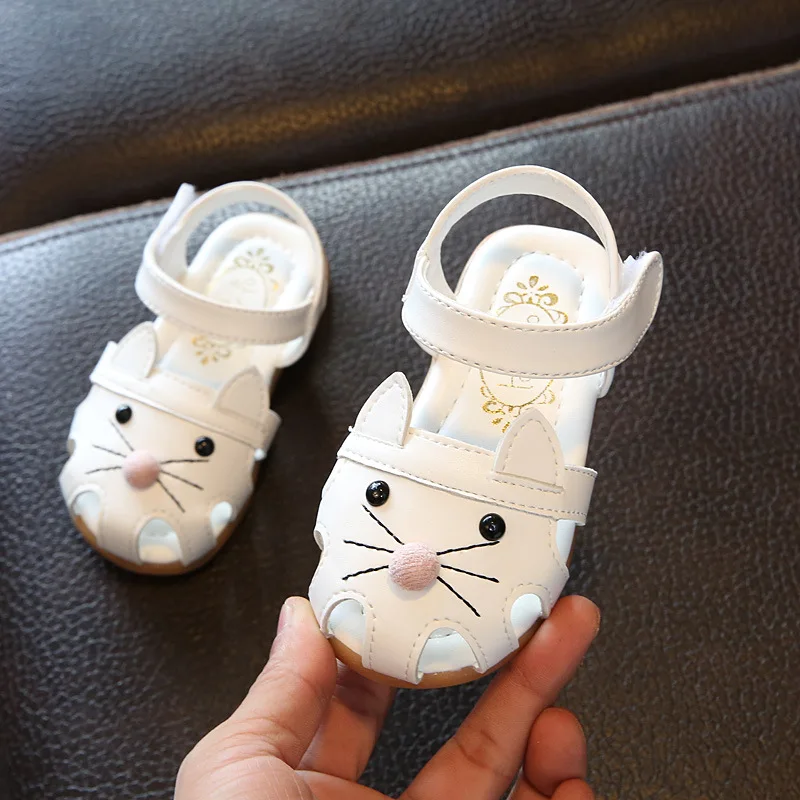 Female baby girls sandals princess shoes children infant toddler slip