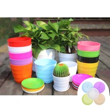 1PC Round Heavy Duty Plastic Flower Plant Pot Saucer Base Water Tray Garden 4 Size For Flower Pot