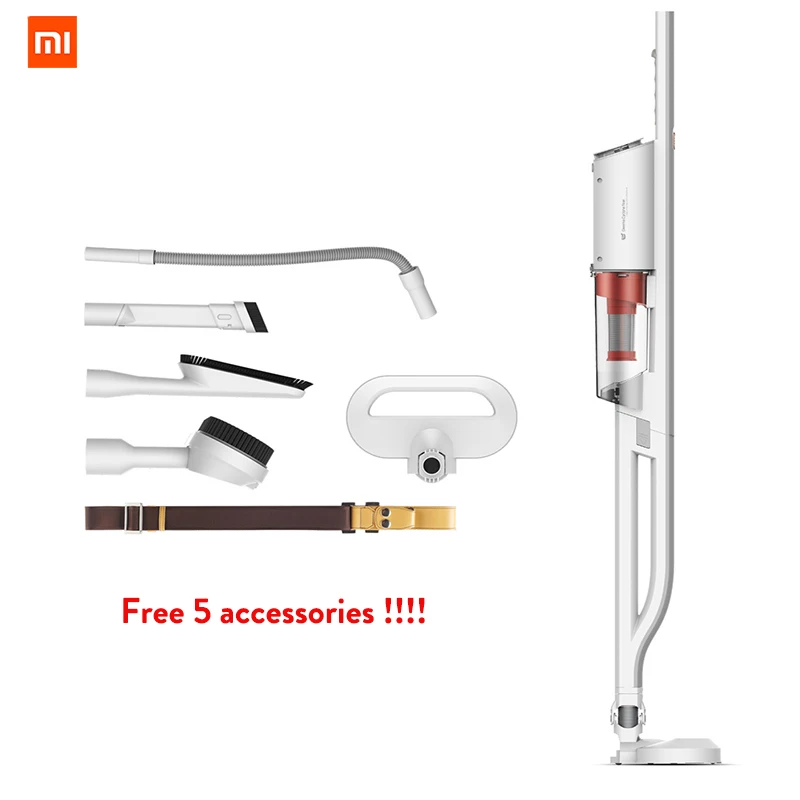 Xiaomi Deerma пылесос беспроводной ручной DX800S двойной циркуляционный вертикальный