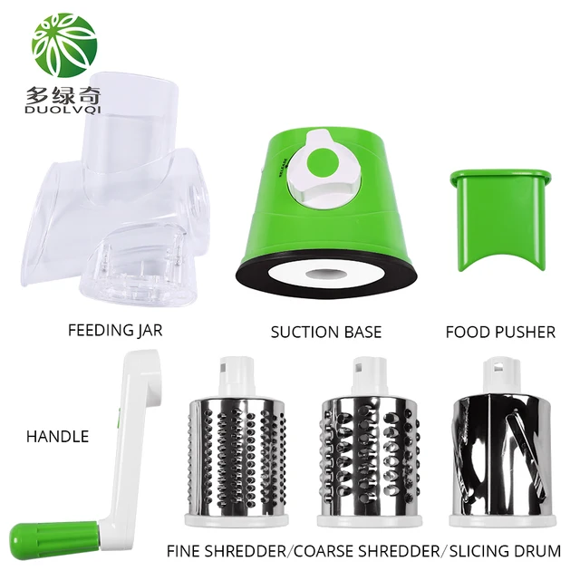 Multifunctional Round Vegetable Grater 6