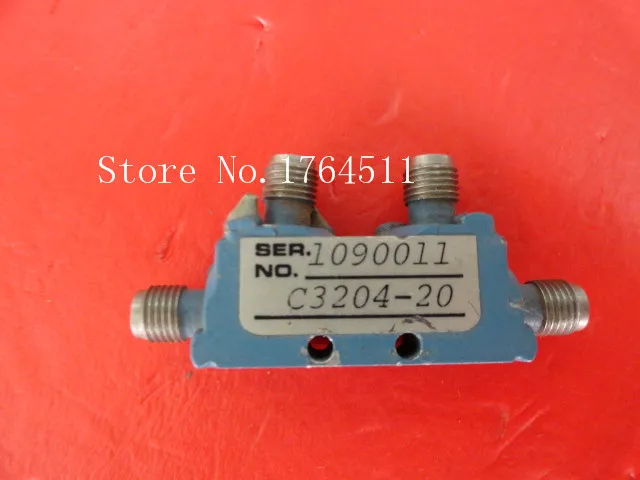 

[BELLA] MAC TECHNOLOGY C3204-20 2-4GHz Coup:20dB supply coupler SMA