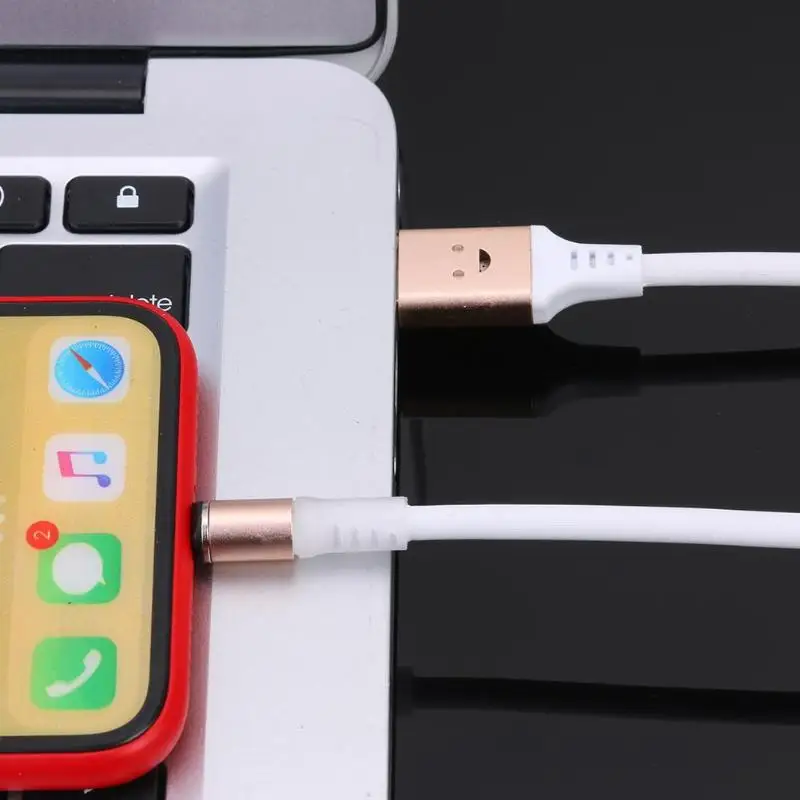 Магнитный 8 Pin Micro USB кабель для зарядки звук Управление свет провод для зарядного устройства