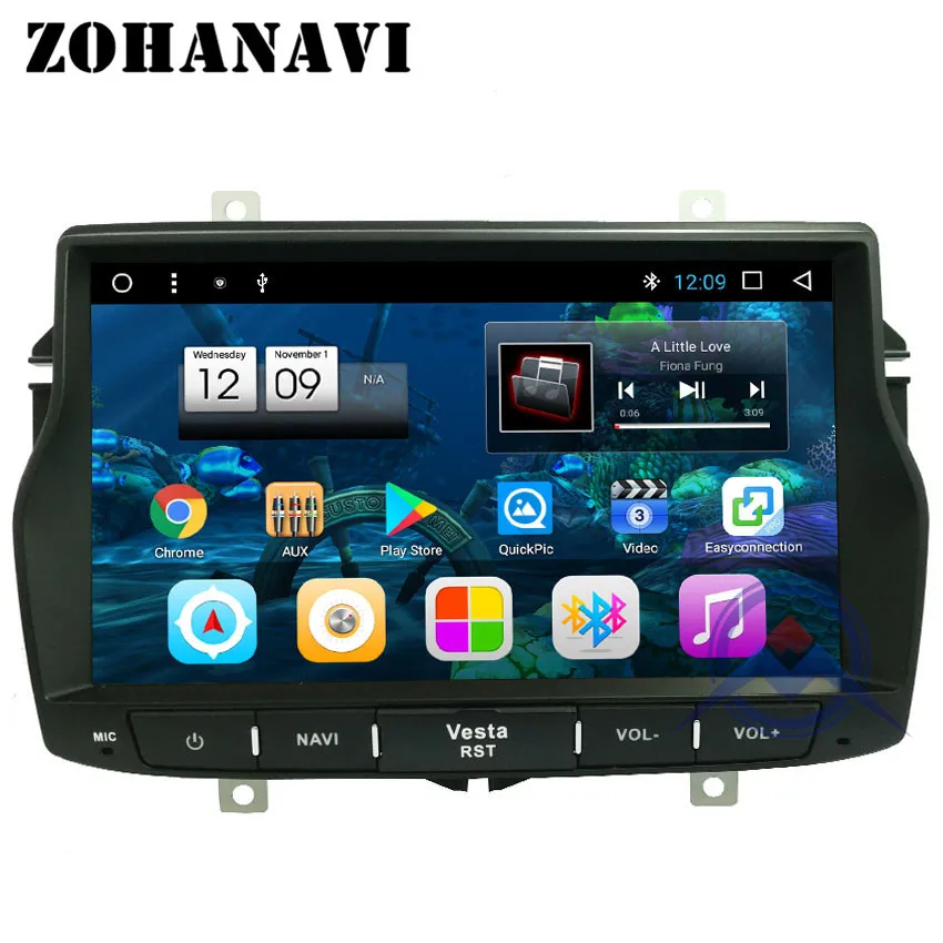 

ZOHANAVI OctaCore Android Car Radio for LADA VESTA GPS navigation radio tape recorder Multimedia player maps