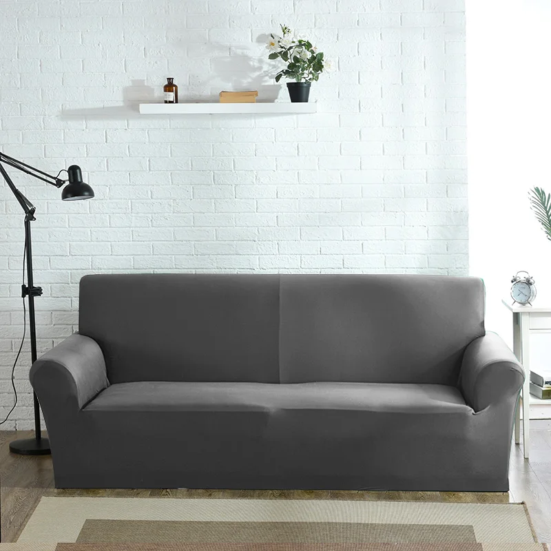 Эластичный диван-Крышка для гостиной секционный чехлов протектор мебели диван Чехол стрейч спандекс 1/2/3/4 местный - Цвет: 9