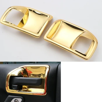 

YAQUICKA 2Pcs/Set Car Interior Door Handles Bowl Decoration Cover Trim Sticker For Jeep Wrangler 2011-2016 2 Doors
