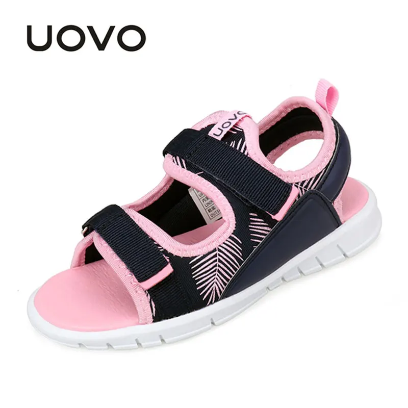 

Toddler Baby Boys Girls Beach Shoes Uovo Brand Size 25-32 Kids Soft Flat Summer Sandals Light Weight High quality Flat Sandalias