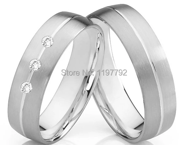 luxury tailor made white gold color color titanium wedding rings sets for him and her - Wedding Rings Set For Him And Her luxury tailor made white gold color color titanium wedding rings sets for him and her - Wedding Rings Set For Him And Her