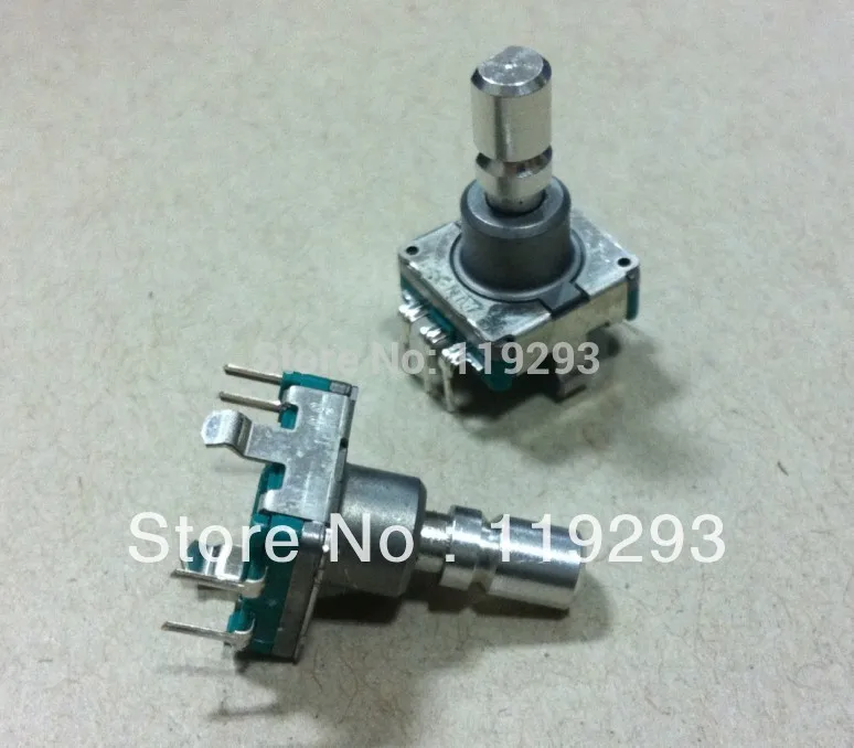 

[bellla]Original ALPS Alps EC11 Car 15MM thin shaft encoder 30 is positioned with a switch coding switch--10pcs/lot