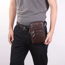 Мужская сумка из натуральной кожи с ремнем, поясная сумка, кошелек для путешествий, сумочки через плечо, многоцелевой кошелек