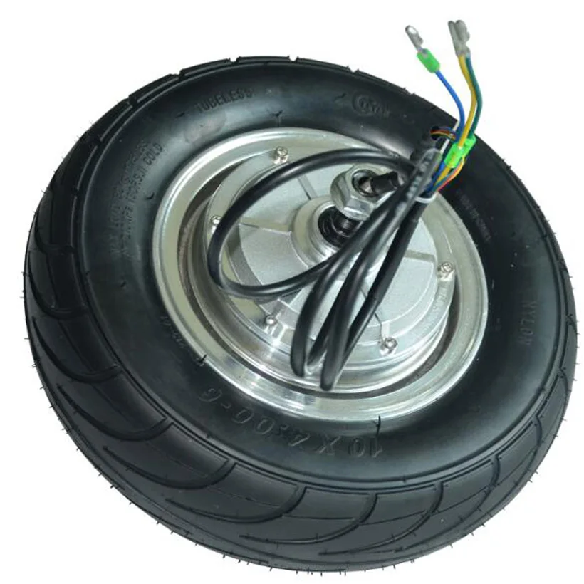 Motor with tire for ET Scooter 48V 500Wmotor scooter tiresmotor