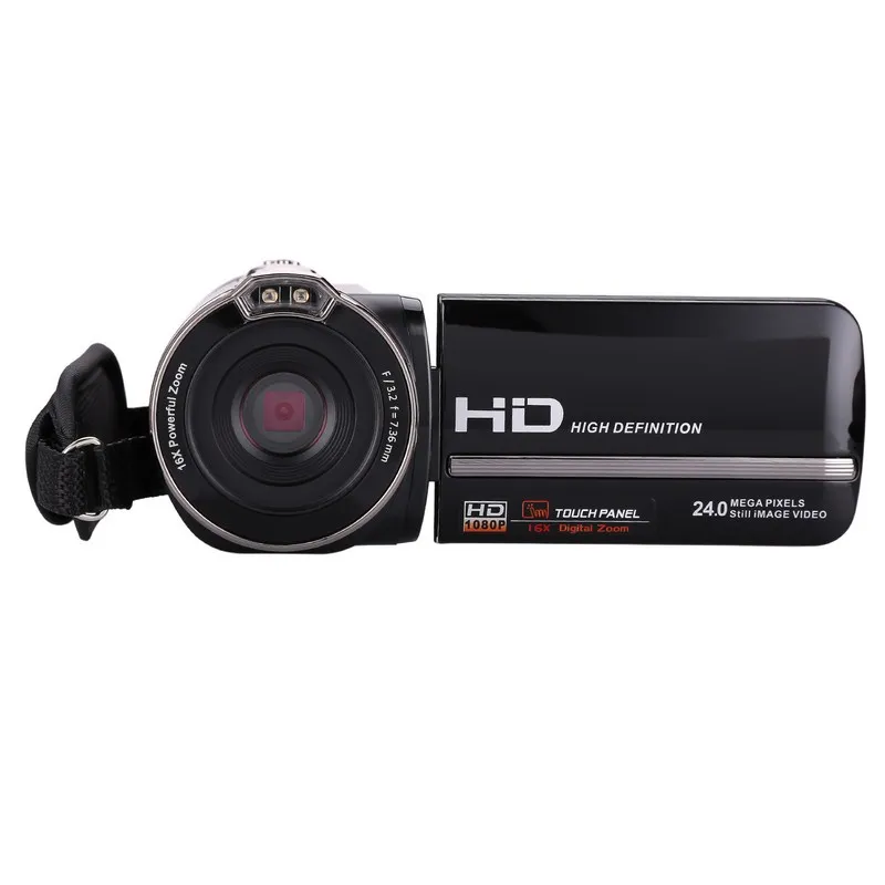 HD Digital Camera Video Camcorders Recorder 16X Zoom CMOS 3.0 inch Touch Screen IR night vision DV DSLR Camera Multi-Languauge