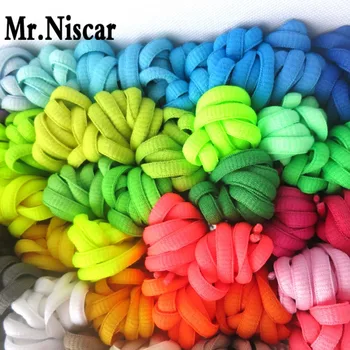 

1 Pair Athletic Oval Shoelaces Sport Sneaker Boots Polyester Shoe Laces Strings Rope All Size:50-240cm/24 Colors/Wide:0.5-0.6cm