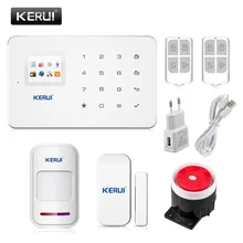 G18 android ios app control remoto inalámbrico sistema de alarmas de casa inteligente sistema de alarma de seguridad antirrobo sensor motion control