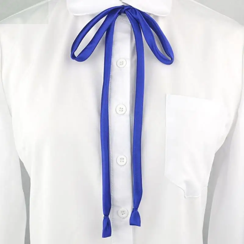 JK uniform collar rope girl collar rope flare sailor suit bow tie elegant Chic collar flower ribbon