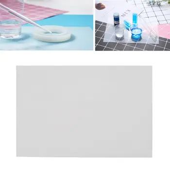 

Silicone Clear Mat Resin Pad Craft Tool High Temperature Resistance Sticky Plate
