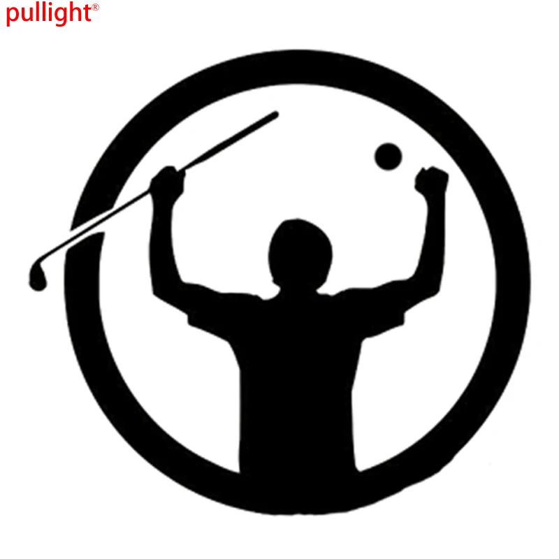 

Interesting Golf Sport Fitness Silhouette Vinyl Car Sticker Decor