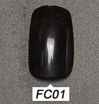 TKGOES 120 шт Акриловые искусственные ногти телесного цвета искусственные ногти полное покрытие короткий дизайн накладные поддельные декор для ногтей, салон - Цвет: FC01