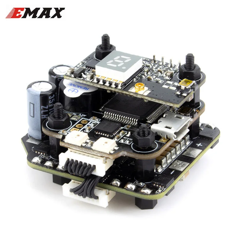 

EMAX Mini 2 F4 35A Flytower 20*20mm 35A 2-6S BLHeli_32 4in1 ESC & F4 Flight Controller OSD+VTX Combo For RC Models Multiopter