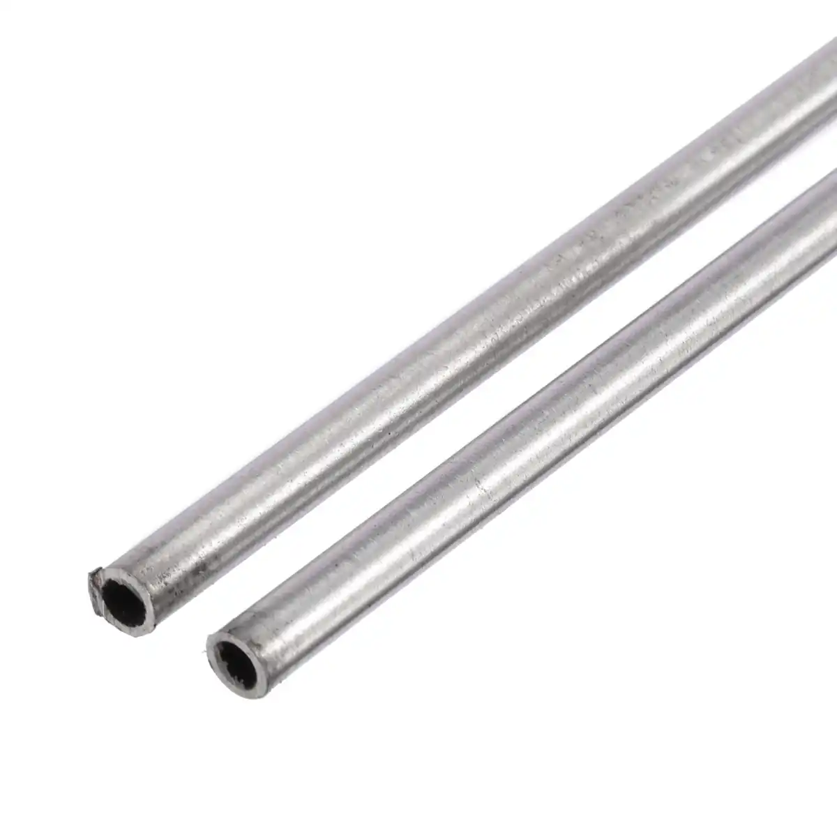 Length 250mm #E4-W252 2pcs 304 Stainless Steel Capillary Tube OD 4mm x 3mm ID