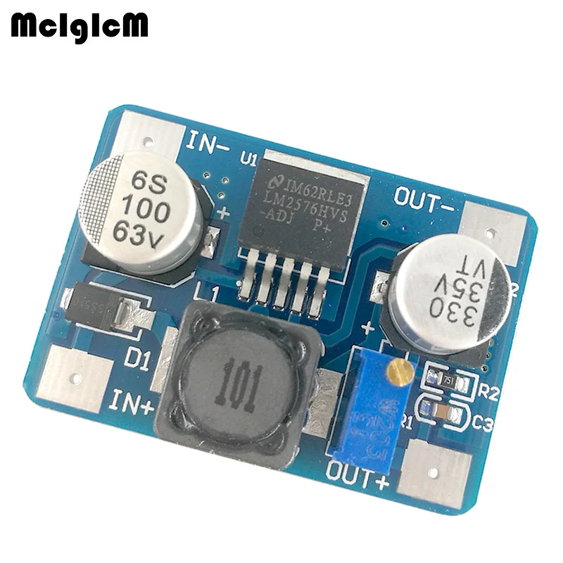 

MCIGICM 50pcs LM2576HV buck module DC-DC 5-60V input 1.25V-30V output Hot sale