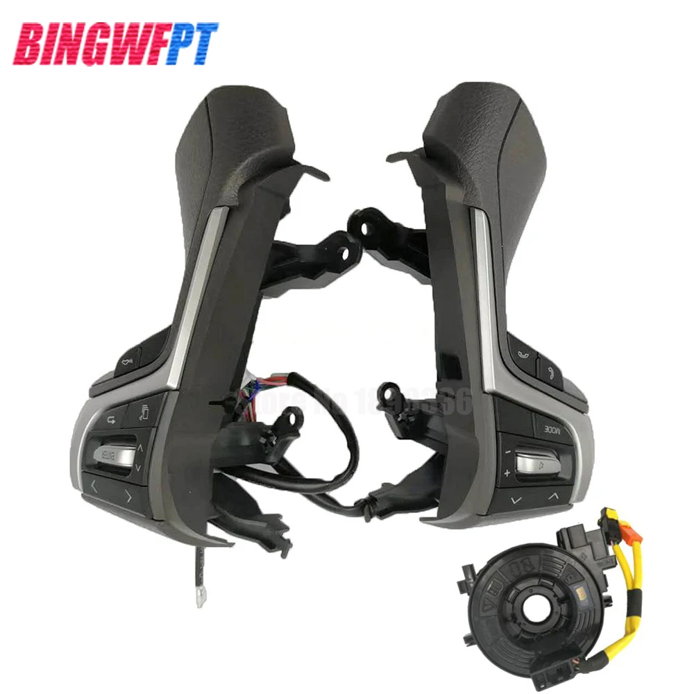 

High Quality Bluetooth Steering Wheel Switches with cable For Toyota Lander Cruiser New Lander Cruier Prado Crown Motors