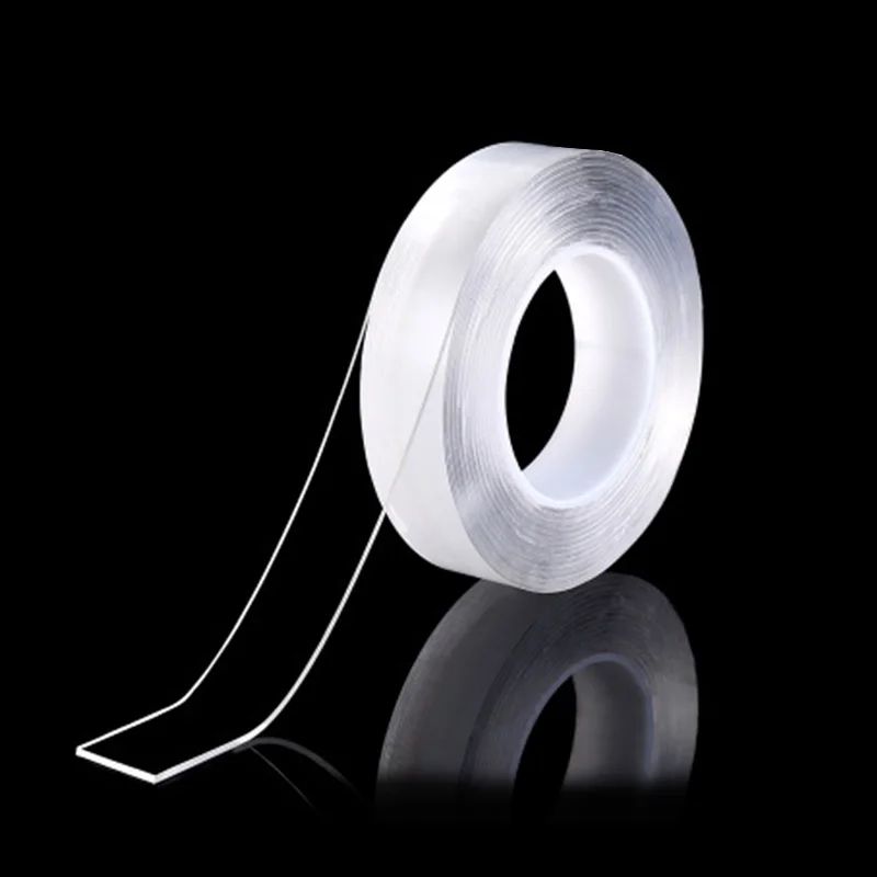 

Multifunctional Double-Sided Adhesive Nano Tape Washable Removable Tapes Gel Grip Sticker 1/2/3/5 M