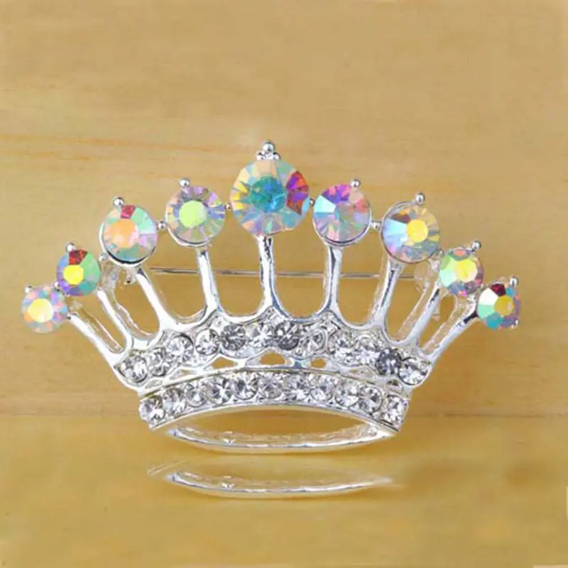 Crown Brooch NFS Factory Wholesale High Grade Rhinestone Crown Like A