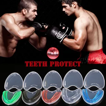 

1 Set Mouthguard Mouth Guard Teeth Protect For Boxing Football Basketball Karate Muay Thai Safety Protection