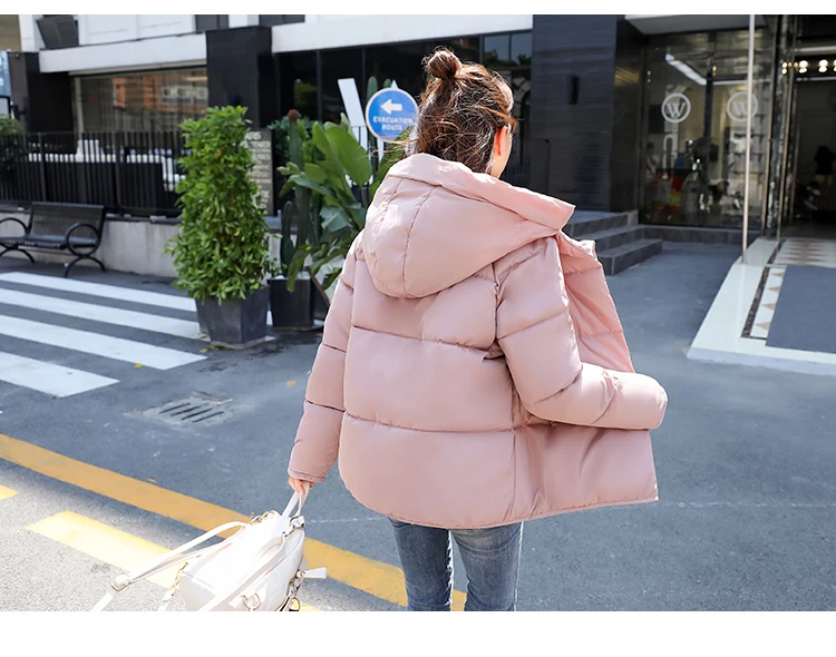 Spring Autumn Winter New 2018 hooded coat Plus Size Women Parks Long Sleeves Women Winter Coat slim Female Outwear Winter Jacket (4)