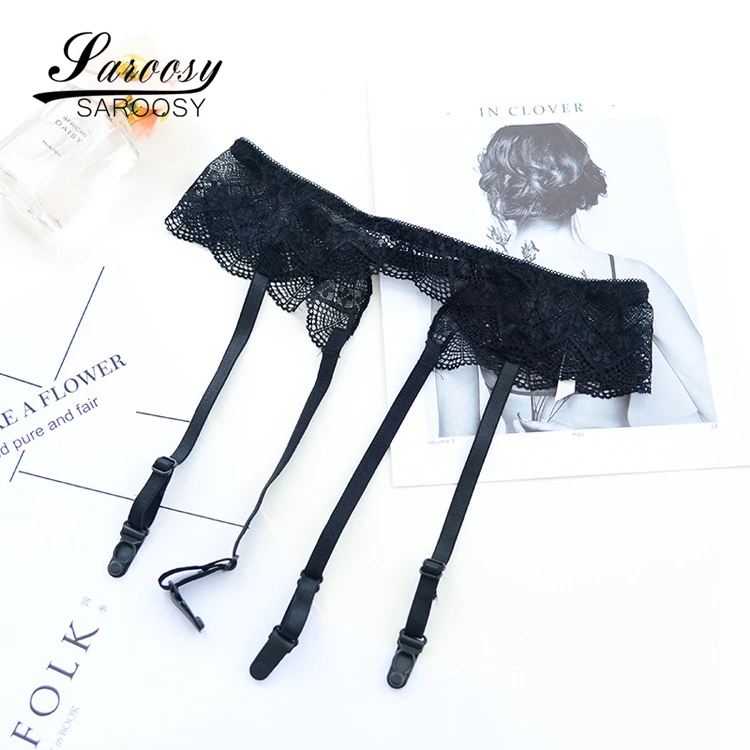 2018 New Women Lace Garters Suspenders Adjustable Waist Hasp Belt for Stockings Socks Waist Plus Size for Stockings