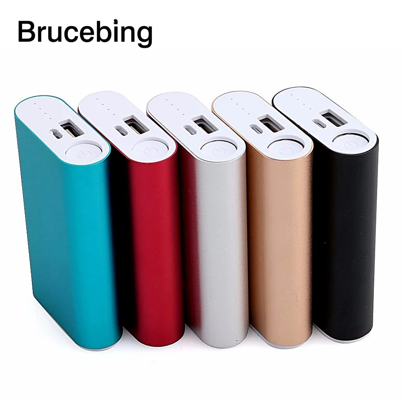 5 В Портативный DIY Зарядное устройство Box USB PowerBank случай Kit 2x18650 Батарея (не входит)