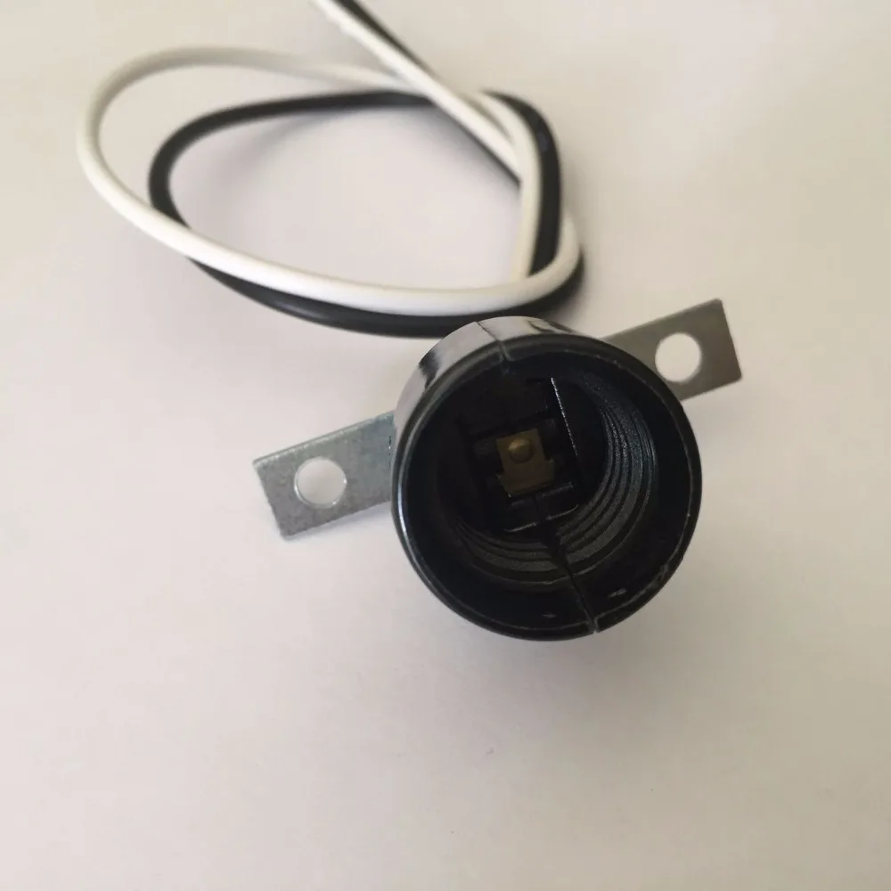 E17 Light Lamp Base Socket 250V 75W 35 cm Wire ,E17 10V3W UV lampholder
