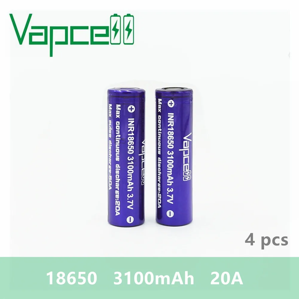 18650-3100-20A 4PCS