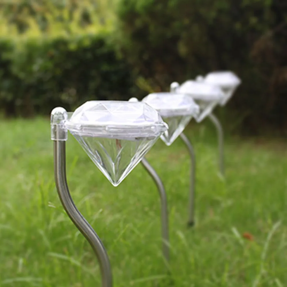 

4pcs Bright Solar Powered Lamp Outdoor Garden Landscape Lawn Street Light