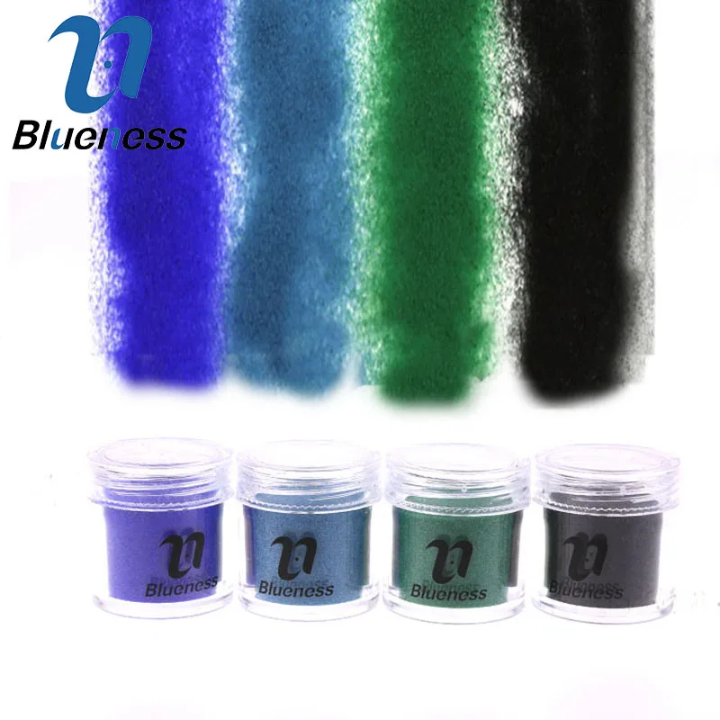 

4Bottle/Set Glitter Nail Art Sand Painting Powder Series Sequins Dust Acrylic Powder Glitters Manicure Decoration BG078-081