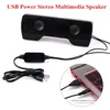 Laptop Portable Mini Clip-On USB Two Stereo Speakers Powered Stereo Multimedia Speaker Soundbar Portable For Laptop Ect ► Photo 3/5