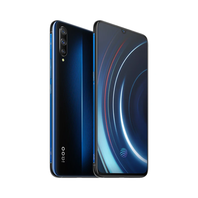 Vivo iQOO мобильный телефон 6,4" AMOLED 6G/8G/12G ram 128G/256G Восьмиядерный Snapdragon 855 Android 9 4000mAh NFC Смартфон