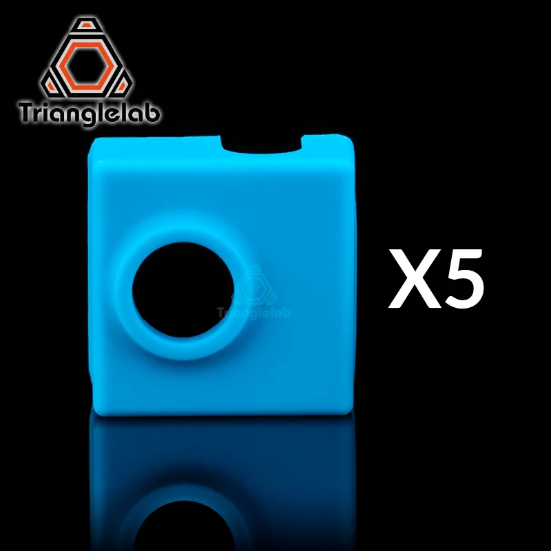 Trianglelab 5 шт. высококачественный картридж CR10 нагреватель силиконовые носки для MK9