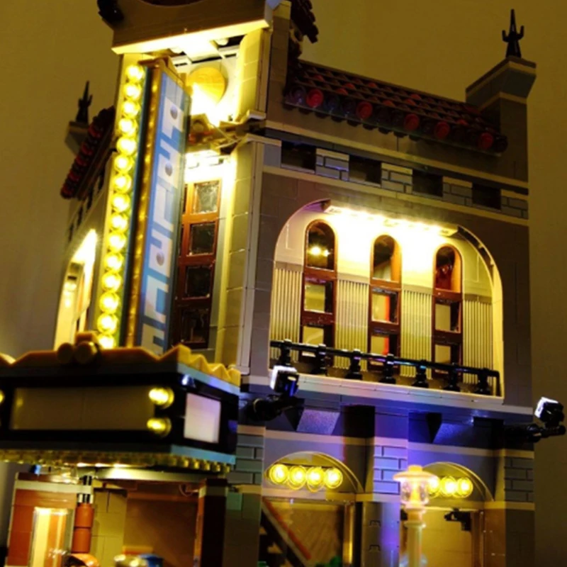 Набор со светодиодной подсветкой для конструктора Lego 10232 строительные блоки