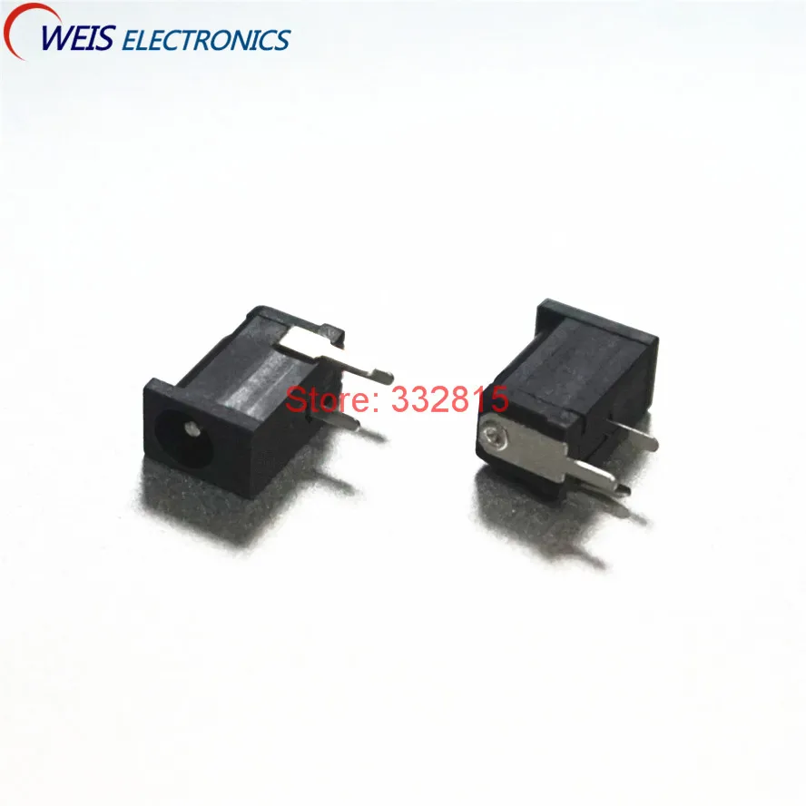 Бесплатная доставка! 100PCS DC разъем питания постоянного тока 002 DC002 3 5 1 MM 1.1 socket