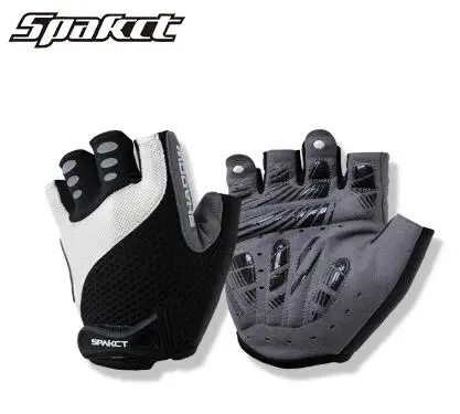 SPAKCT Для мужчин Для женщин велосипедные перчатки с гелевыми вставками Горный Дорожный велосипед перчатки летние спортивные велосипедные перчатки просвет Большая распродажа - Цвет: SGP01W