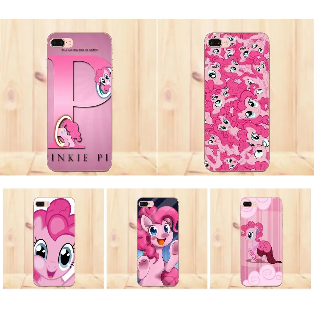 

TPU Covers Cases Cartoon Red My Little Pony Pinkie Pie For Apple iPhone 4 4S 5 5C 5S SE 6 6S 7 8 Plus X XS Max XR