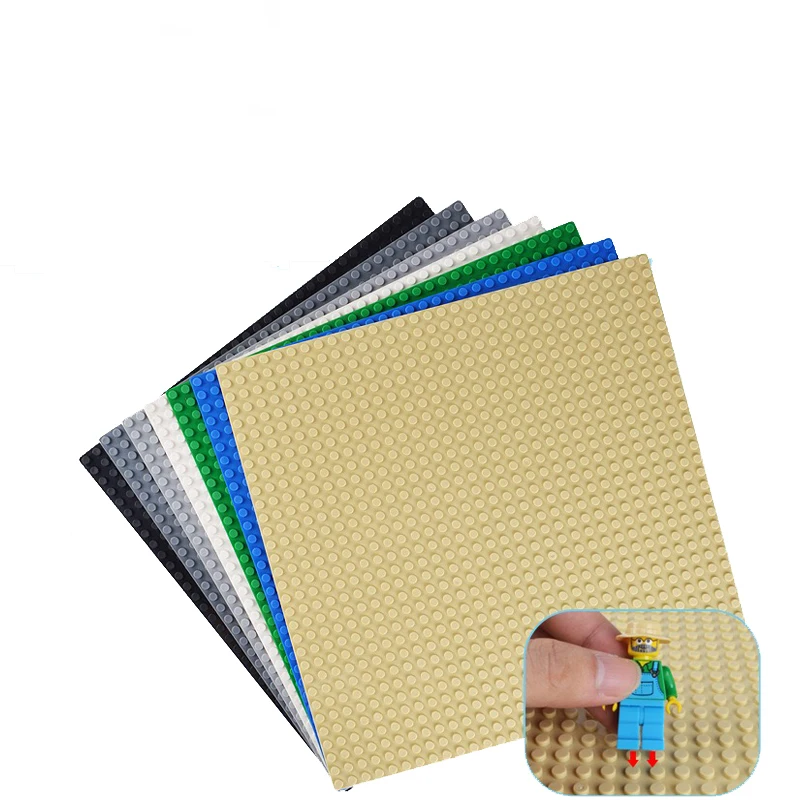 

7 Colors 32*32 Dots Base Plate For Small Bricks Baseplate Board DIY Building Blocks Compatible with Legoing Toys For Children