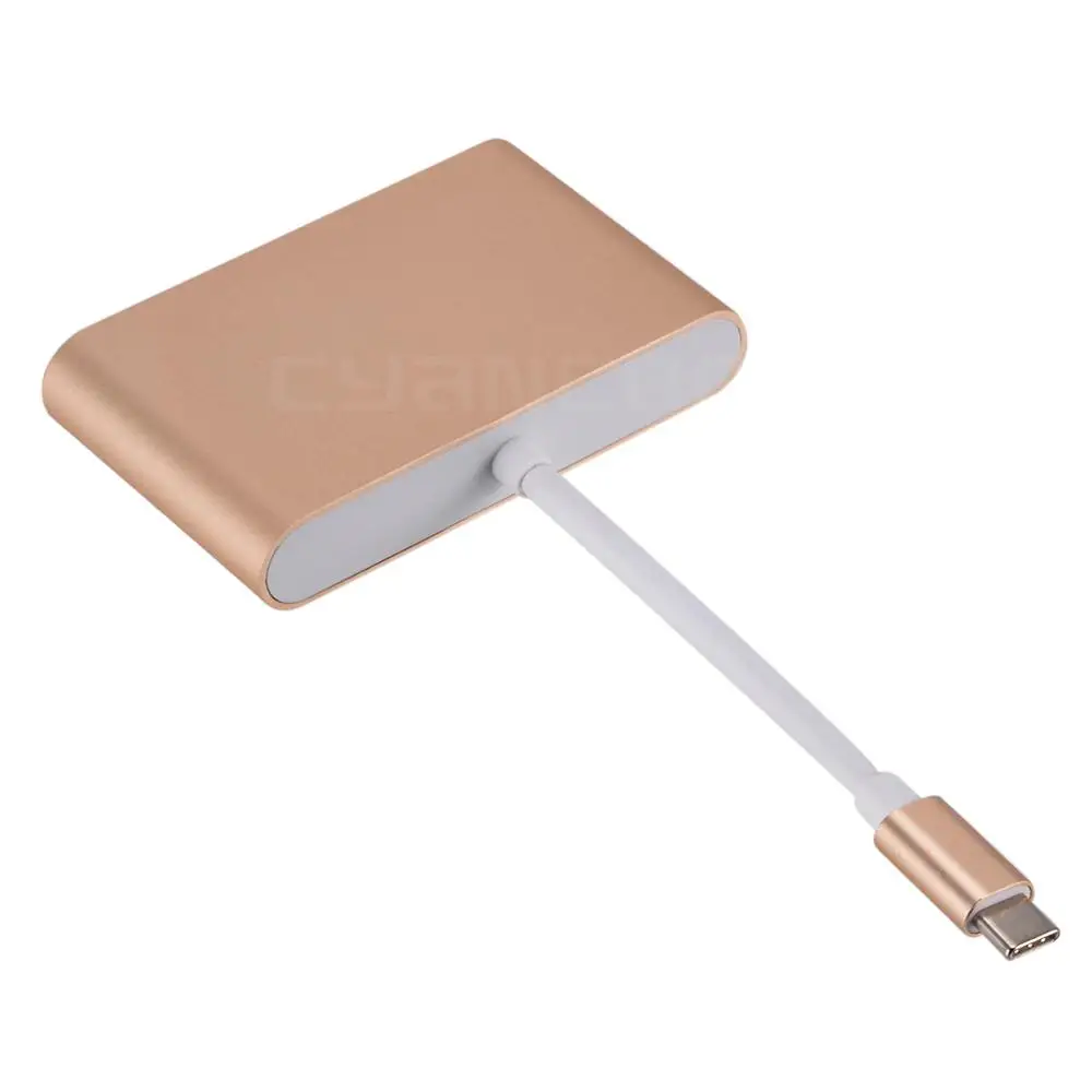 Type-C to VGA 3 in 1_C
