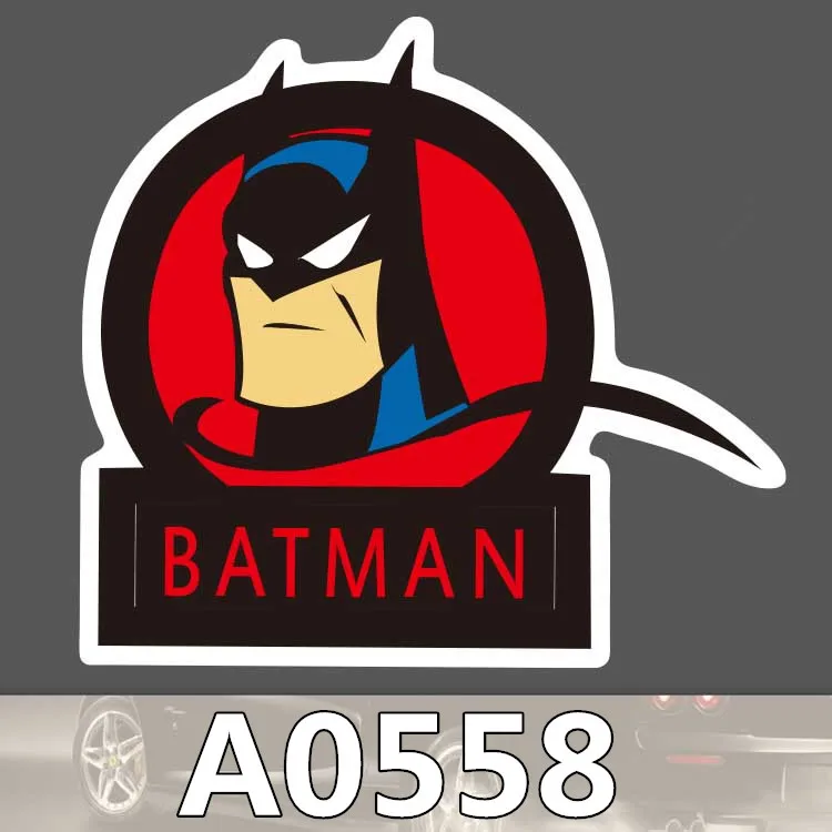 

Bevle A0558 Dc Hero Batman Mark Waterproof Sticker for Cars Laptop Luggage Skateboard Graffiti Cartoon Notebook Stickers