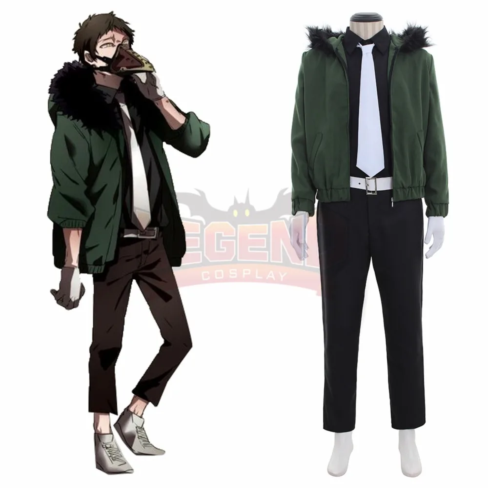 My Hero Boku no Hero Academia Overhaul Kai Chisaki Jacket Coat Cosplay Costume