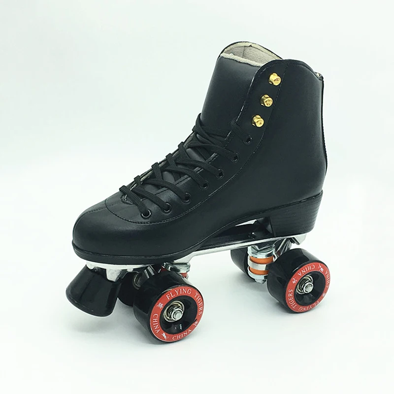 Professional Adult Two Line Roller Skates Shoes Double Row Skating